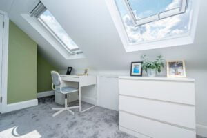 office space in loft conversion