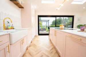 rear extension of semi-detached house