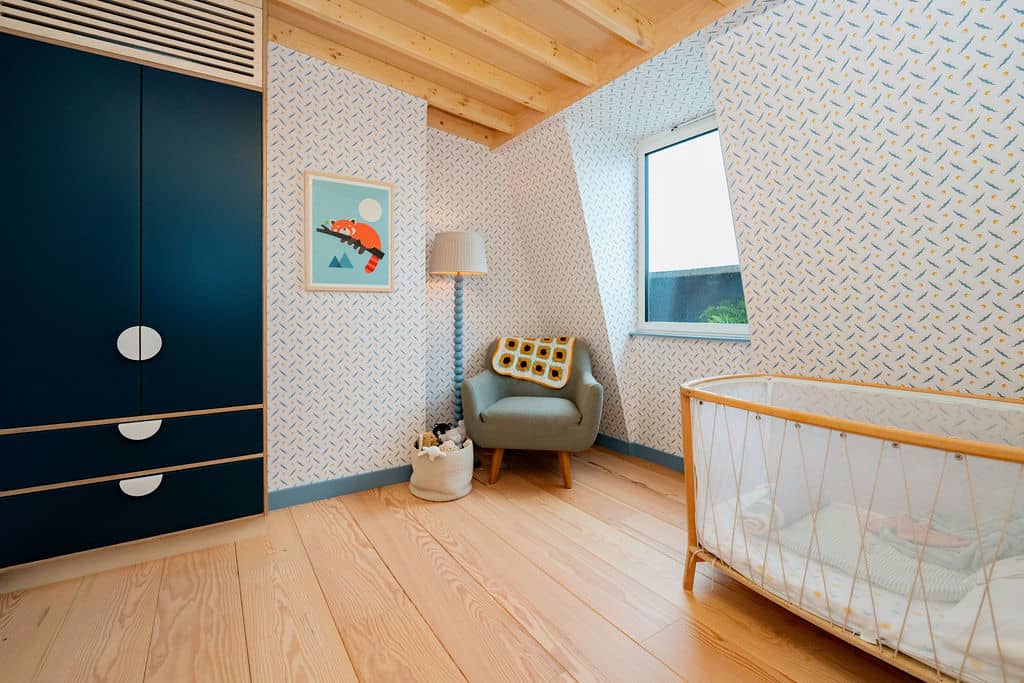 bespoke design loft conversion bedroom
