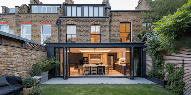home extension and loft conversion in Hackney, London